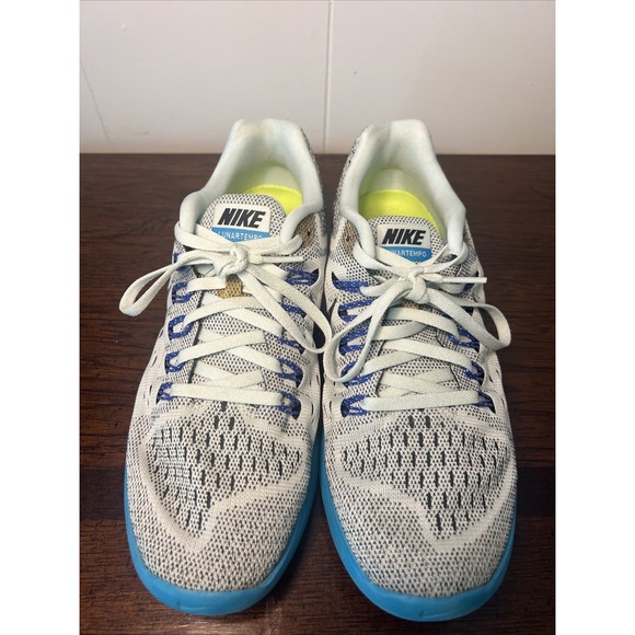 Nike Gray/Blue Athletic Sneakers | Versatile for All Seasons Women's 9 - Picture 2 of 8